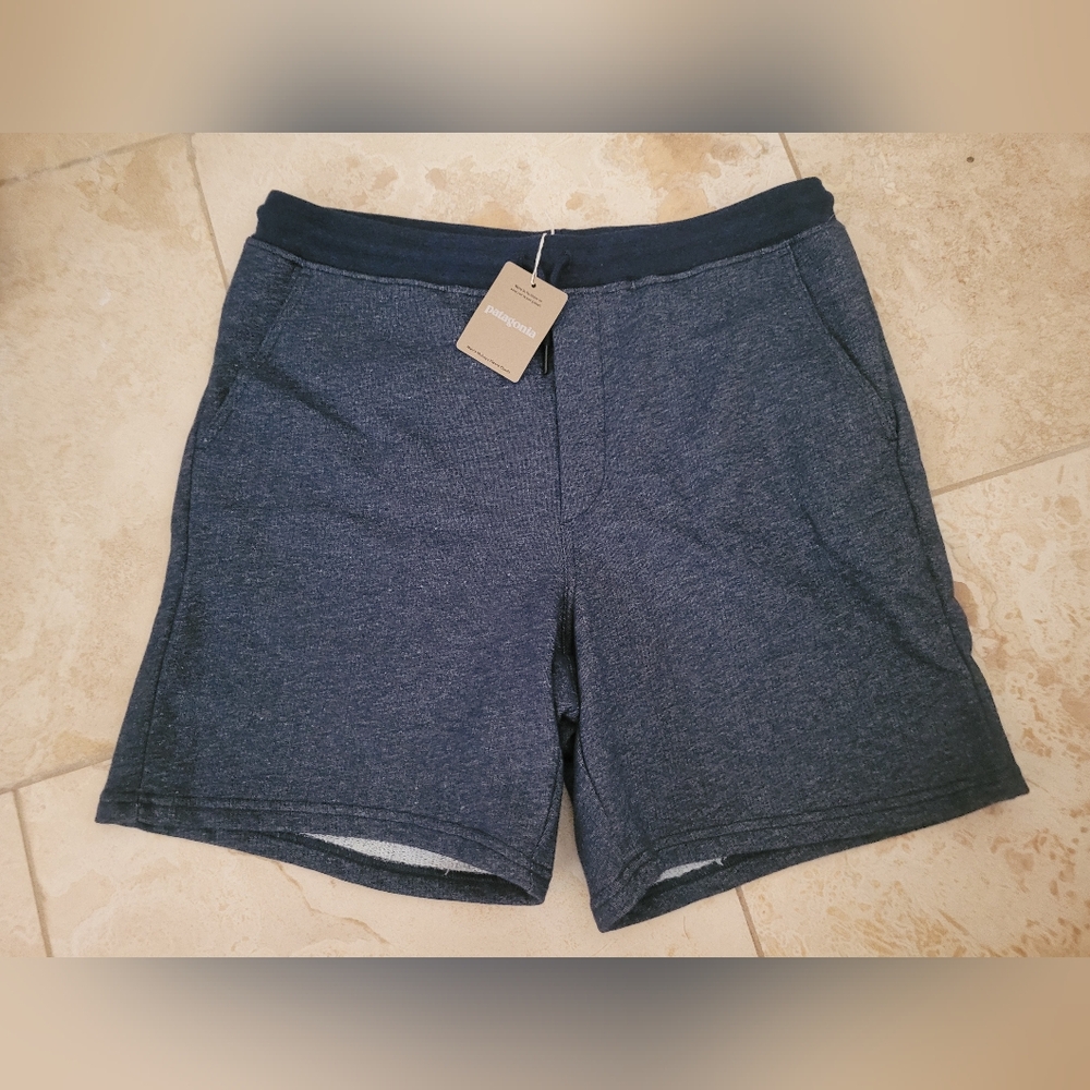 Patagonia Men's Dark Heather Blue Athletic Shorts